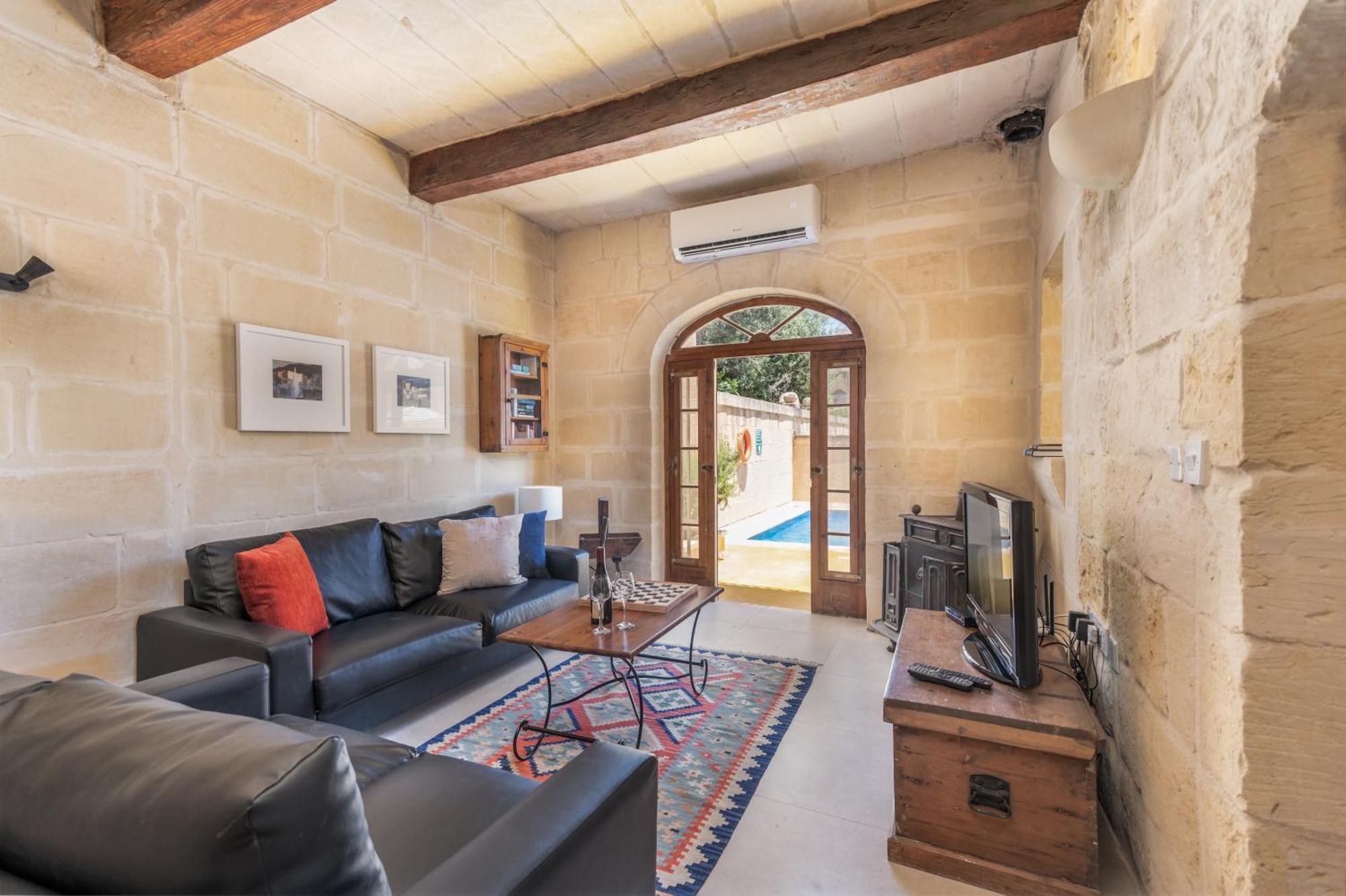 Dar Ta' Betta Farmhouse With Private Pool Għarb Kültér fotó